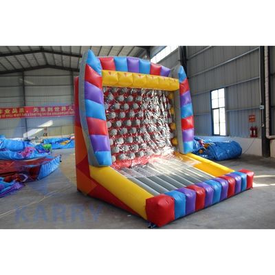 Customized Orange aufblasbare Sport-Spiel für die Familie Karneval Schießen und Score Spaß