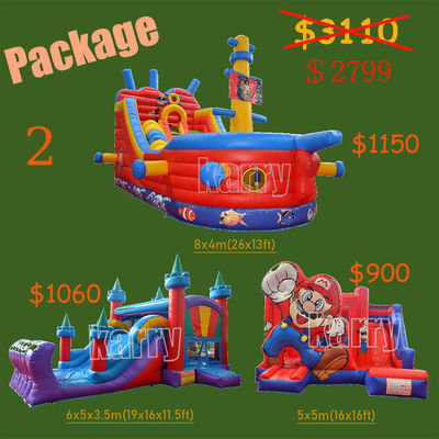 Unterhaltung im Innen- und Außenbereich mit September-Aktion aufblasbares Türsteherhaus