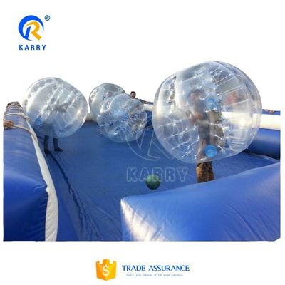 Eigenschaften PORTABLE Menschengröße Hamsterball TPU aufblasbare Blase Zorb Ball für Bowling