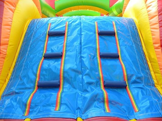 KR-OBS-904-2 Outdoor-Spielplatz aufblasbare Sturmkurs Herausforderung mit spannendem Regenbogen