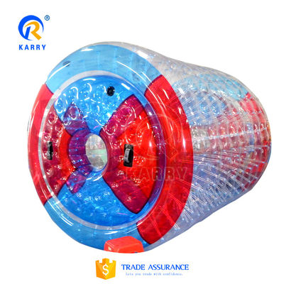 Farbenfrohe TPU Zorb Ball Wasserrollen Aufblasbare lustige Rollenspiele für Erwachsene und Kinder