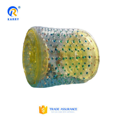 1.2m/1.5m/1.8m Farbenfrohe Pvc Aufblasbare Zorb-Wasserwalze für Vergnügungsparks