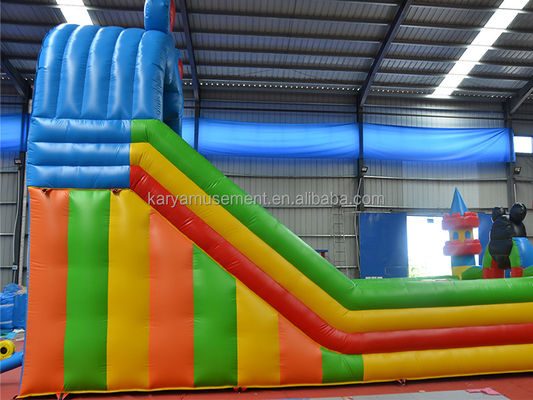 Commercial 29ft Jumping Mickey Park aufblasbare Türsteher Rutsche für Party-Vermietung Geschäft