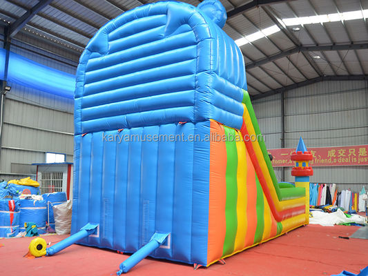 Commercial 29ft Jumping Mickey Park aufblasbare Türsteher Rutsche für Party-Vermietung Geschäft