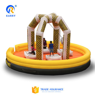 Design Outdoor Aufblasbare Wrecking Ball Spiel Interaktives Sportspiel Mit Zertifikat