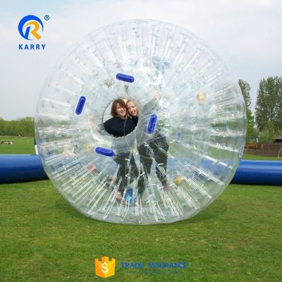 2.6m Durchmesser aufblasbarer Stoßfängerball für Kinder und Erwachsene Farbig auf Wunsch Zorb Ball