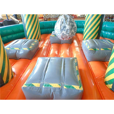 Design Outdoor Aufblasbare Wrecking Ball Spiel Interaktives Sportspiel Mit Zertifikat