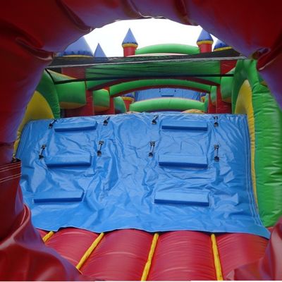 PORTABLE 68ft aufblasbare Sprungbouncer Schloss Hindernis für Kinder und Erwachsene mit Blaser