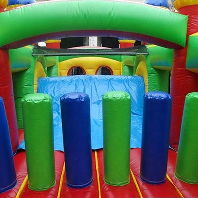 PORTABLE 68ft aufblasbare Sprungbouncer Schloss Hindernis für Kinder und Erwachsene mit Blaser