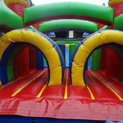 PORTABLE 68ft aufblasbare Sprungbouncer Schloss Hindernis für Kinder und Erwachsene mit Blaser