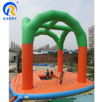 Aufblasbare Bungee-Trampolin-Springer für Kinder und Erwachsene