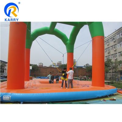 Aufblasbare Bungee-Trampolin-Springer für Kinder und Erwachsene