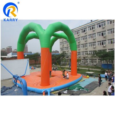 Aufblasbare Bungee-Trampolin-Springer für Kinder und Erwachsene