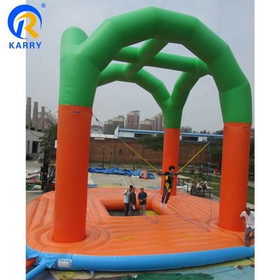 Aufblasbare Bungee-Trampolin-Springer für Kinder und Erwachsene