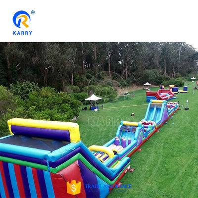 PVC aufblasbare Hindernisbahn Combo Sprunghaus mit Kletterwand