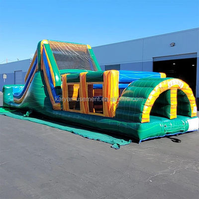 PVC aufblasbare Hindernisbahn Combo Sprunghaus mit Kletterwand