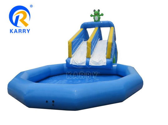 14 Jahre hoch PVC aufblasbar über dem Boden Easy Set Schwimmbad mit Sprungrutschhaus