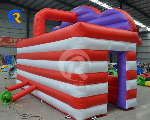 Aufblasbares Spielstall Party Booth Zelt mit 4 in 1 Tischboden Spiele und PVC Material