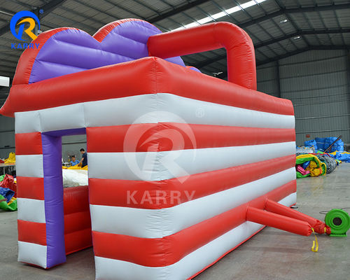 Aufblasbares Spielstall Party Booth Zelt mit 4 in 1 Tischboden Spiele und PVC Material