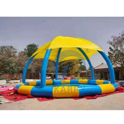 Kinder und Erwachsene aufblasbare Zeltwasserbecken mit Sonnenhülle aus PVC-Material