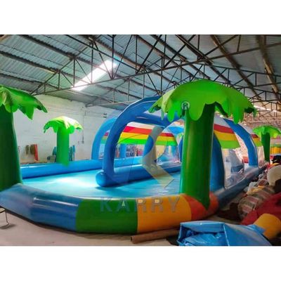 Kinder und Erwachsene aufblasbare Zeltwasserbecken mit Sonnenhülle aus PVC-Material