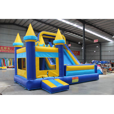 Anpassung akzeptierte PVC Vinyl Tarpaulin aufblasbare Hüpfburg mit Pool und Rutsche