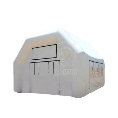 Weißes aufblasbares Zelt Großes Luxuszelt für Geschäftspartys Vermietung und Veranstaltungen