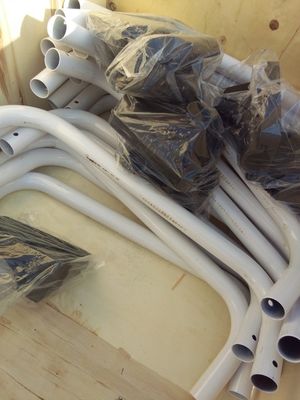 Rechteckiger geistiger Rahmen Schwimmbad mit Digitaldruck Logo 0,9mm PVC Material