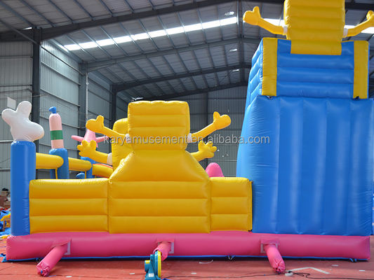 Kinder aufblasbare Trampoline mit CE/EN71/EN14960-Zertifizierung und Sponge Bob Castle