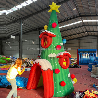 Party-Events individuell aufblasbares Weihnachtsbaum-Lochmodell mit CE/EN71/EN14960