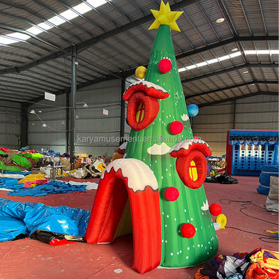 Party-Events individuell aufblasbares Weihnachtsbaum-Lochmodell mit CE/EN71/EN14960