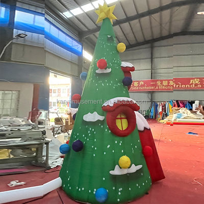 Party-Events individuell aufblasbares Weihnachtsbaum-Lochmodell mit CE/EN71/EN14960