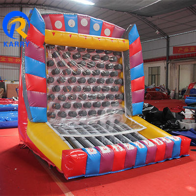 Custom Logo Druck aufblasbares Plinko Karnevalspiel mit kundenspezifischem Sea PVC Material