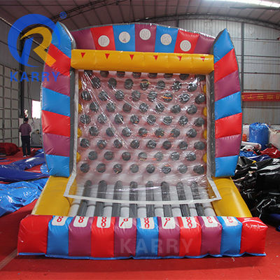 Custom Logo Druck aufblasbares Plinko Karnevalspiel mit kundenspezifischem Sea PVC Material