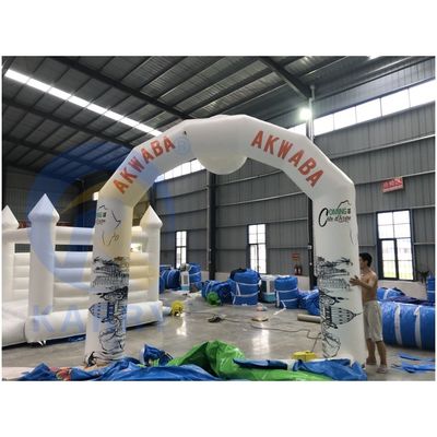 Outdoor-Spielplatz Aufblasbare Sky Air Dancer mit Fly Guy Kostüm und Blaser