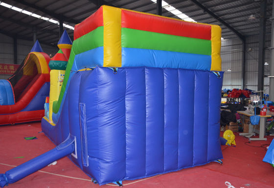 5-10 Passagiere Kleine Sponge-Bob-Nass- und Trockenslide mit Digitaldruckdesign