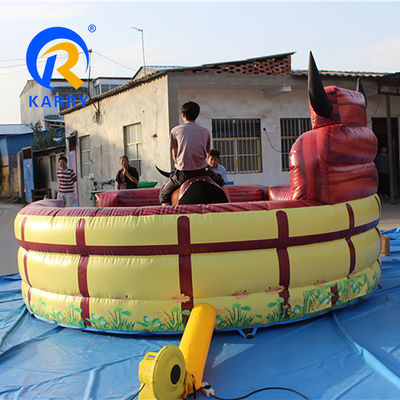 CE/EN71/EN14960 Zertifizierte Stierkutscher-Maschine PORTABLE und aufblasbare mechanische Stier