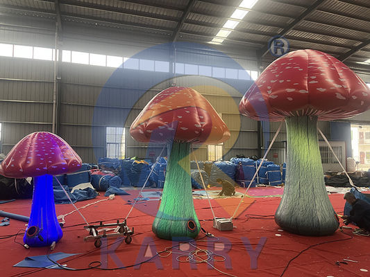 LED-Licht Spaßpilz für Festivals und Zeremonien 5m oder maßgeschneiderte Größe PVC-Material