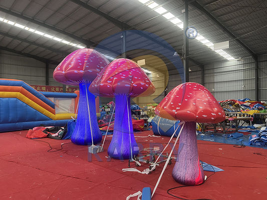 LED-Licht Spaßpilz für Festivals und Zeremonien 5m oder maßgeschneiderte Größe PVC-Material
