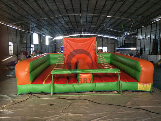 PVC Outdoor Park Karneval Klettern Spiel aufblasbare Jacobs Leiter Klettern Spiel für Erwachsene