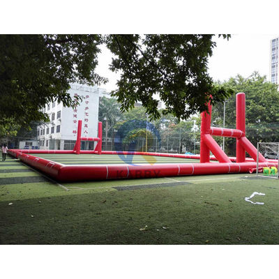 Portable Outdoor aufblasbare Rugby-Feld-Spiel für Kinder und Erwachsene Altersbereich 14 Jahre und älter