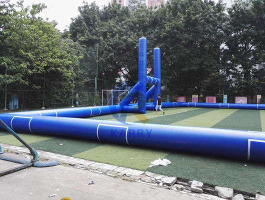 Portable Outdoor aufblasbare Rugby-Feld-Spiel für Kinder und Erwachsene Altersbereich 14 Jahre und älter