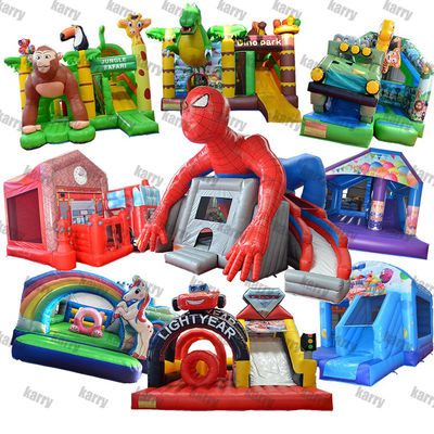Heißer Riese Spiderman aufblasbarer Aussteiger Sprung Schloss für tragbare Innen- und Außenunterhaltung
