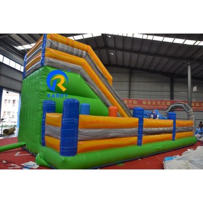 Karry aufblasbare Spaßstadt Unisex blauer Spielplatz für Kinder im Riesen aufblasbaren Park