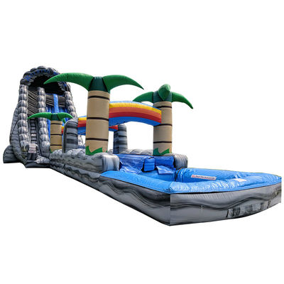 Meer/Luft/Express-Schifffahrt aufblasbarer Wasserpark mit Kinder-Spritzbecken und Slip-N-Slide