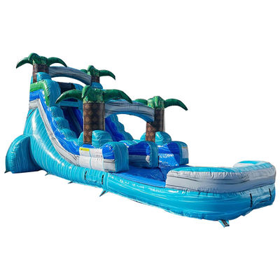 Sommer Spaß garantiert kommerzielle Vermietung PVC-Wasserpark mit Kinder Splash-Pool und Air Jumping
