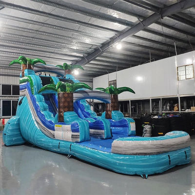 Sommer Spaß garantiert kommerzielle Vermietung PVC-Wasserpark mit Kinder Splash-Pool und Air Jumping