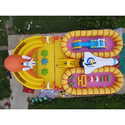 Sommer-Wasserpark Spaß Unisex großer aufblasbarer Eisbär Spielplatz für Outdoor-Spiele