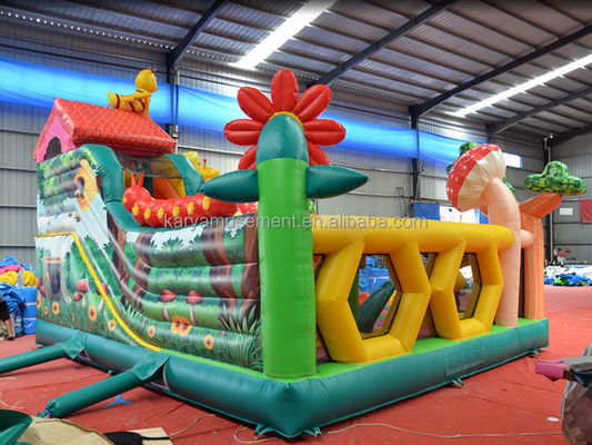 Sea.by Air.by Express Shipping PVC aufblasbarer Türsteher Schloss Sprunghaus für Kinder