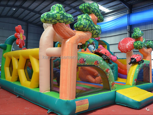 Sea.by Air.by Express Shipping PVC aufblasbarer Türsteher Schloss Sprunghaus für Kinder